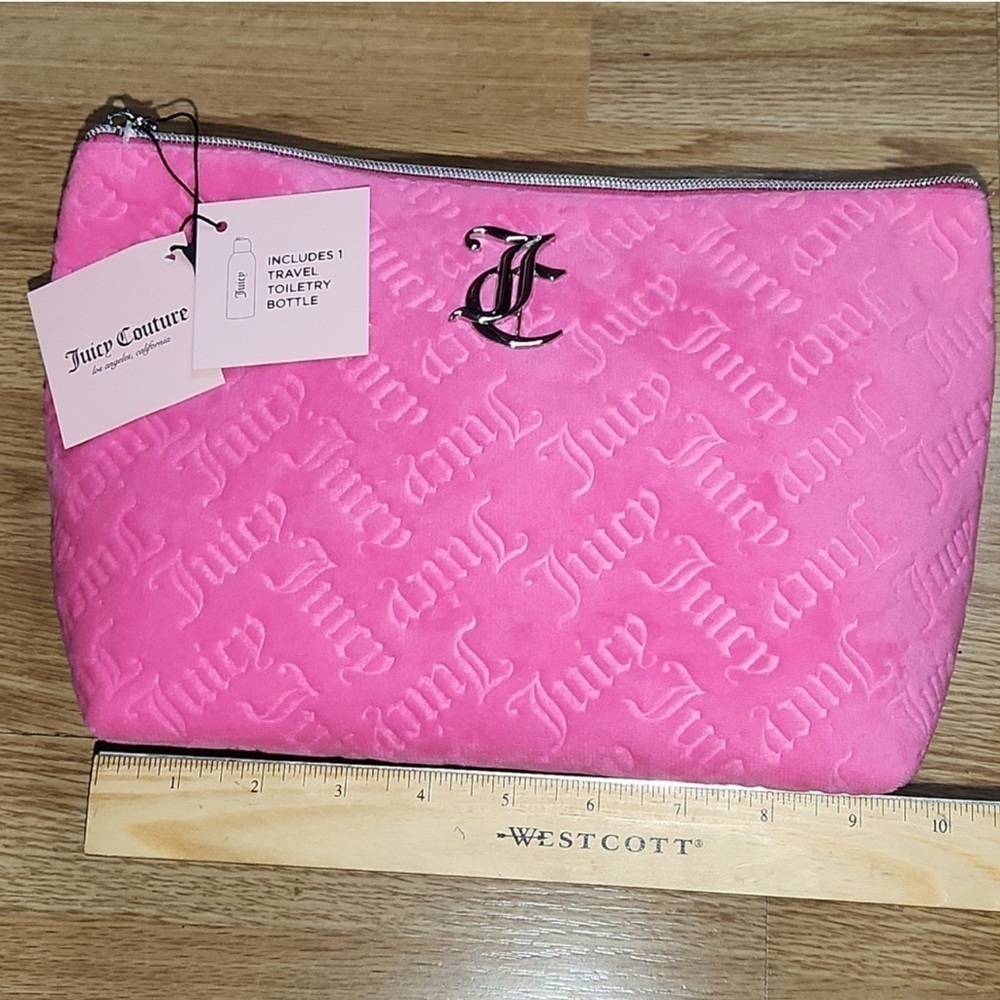 Juicy Couture Pink Cosmetic Bag - Picture 6 of 7